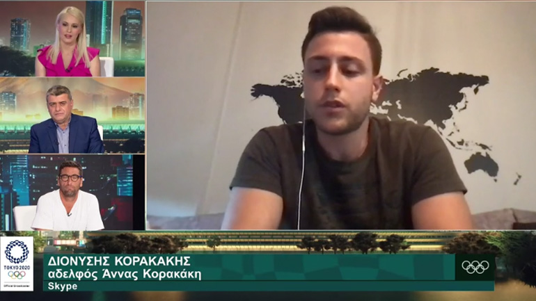 Η ενόχληση του αδελφού της Άννας Κορακάκη για σχόλιο δημοσιογράφου στην ΕΡΤ!